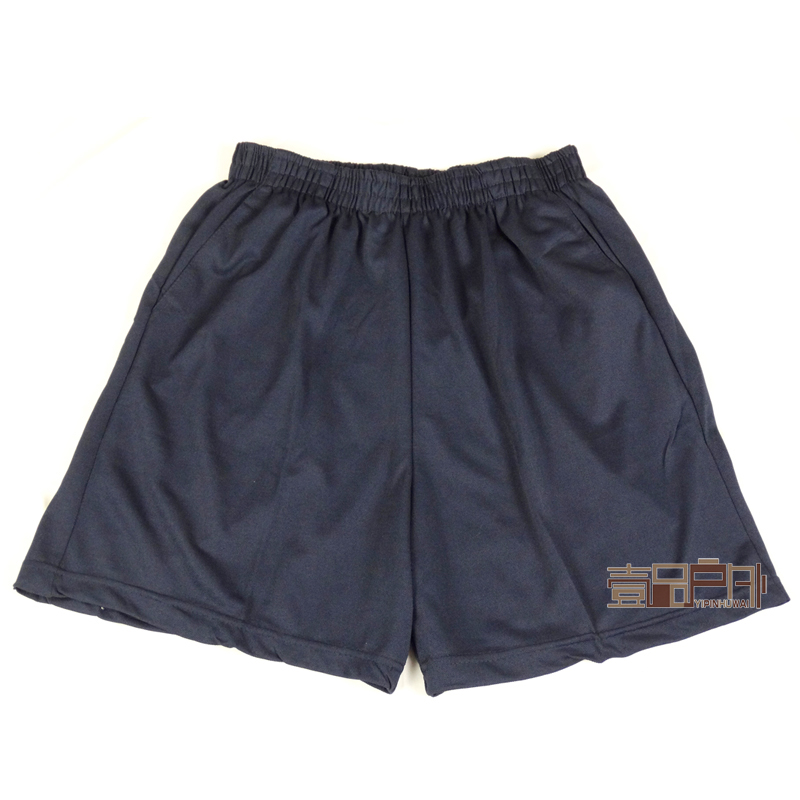 01 Fitness Training Suit Blue Shorts Men's Girls Summer Outdoor Military Training Sports Running Quick Dry Shorts