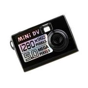 HD Mini DV digital cameras trẻ nhỏ siêu nhỏ, xách tay thu nhỏ thẻ camera ghi video gia đình - Máy quay video kỹ thuật số