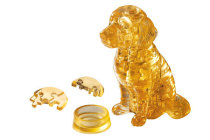 Order for Japanese imports BEVERLY 3D steretic crystal puzzle acrylic small yellow dog 40 pieces
