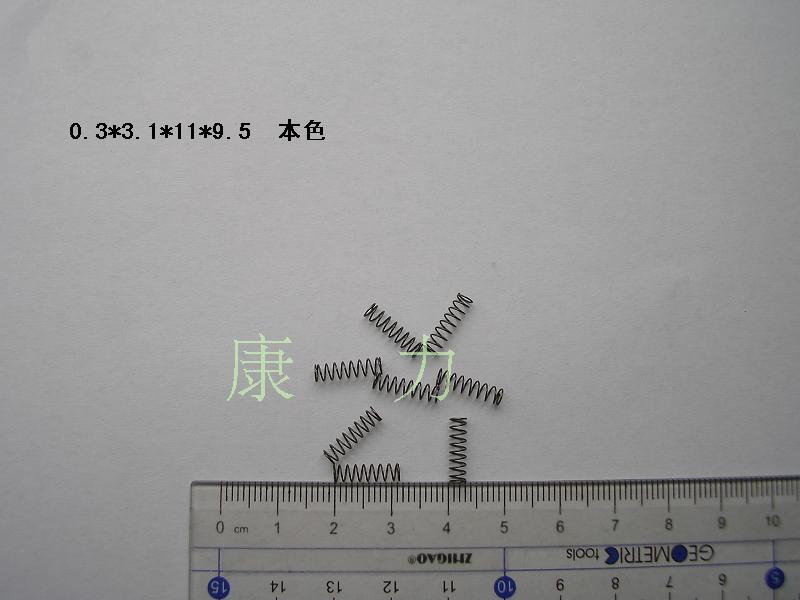 Small spring spring spot wire 0 3-0 35 Outer diameter 3 0-3 5 Spring custom 0 3*3 1-3 5
