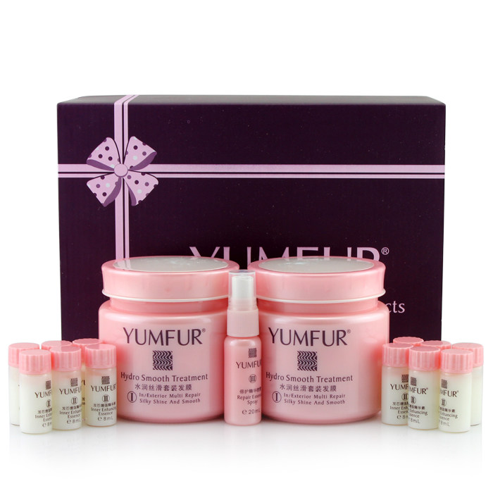 Youliang upgrade version Yanfa moisturizing silky set hair mask Hair care PPT film
