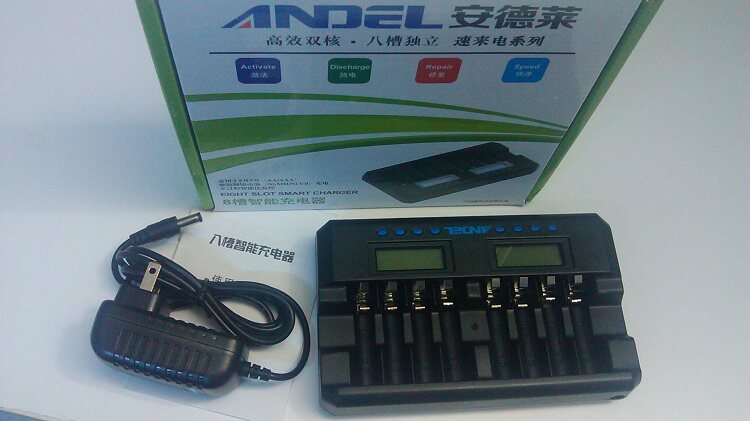 Octet 8 slot 5 Number of batteries Quick Charger Smart simultaneously charge 8 5 Number 7 nickel-hydrogen batteries ()