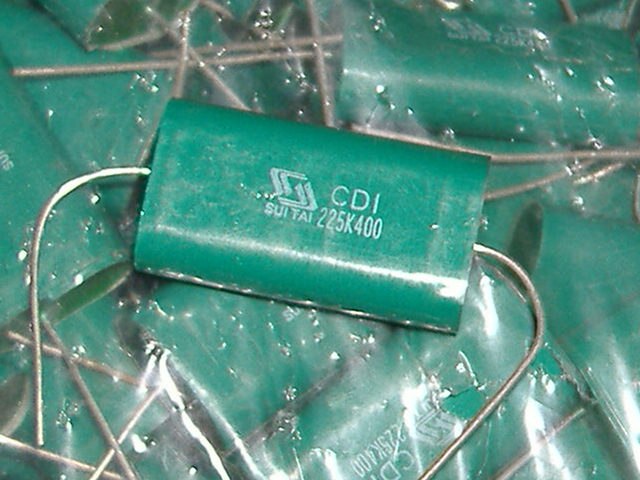 Jieyang International Fever Capacitor 2 2uf400v Axial Distributor Capacitor