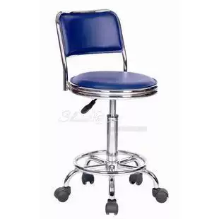 Leather lifting work small round stool bar stool reception stool bar chair bar chair bar stool swivel chair