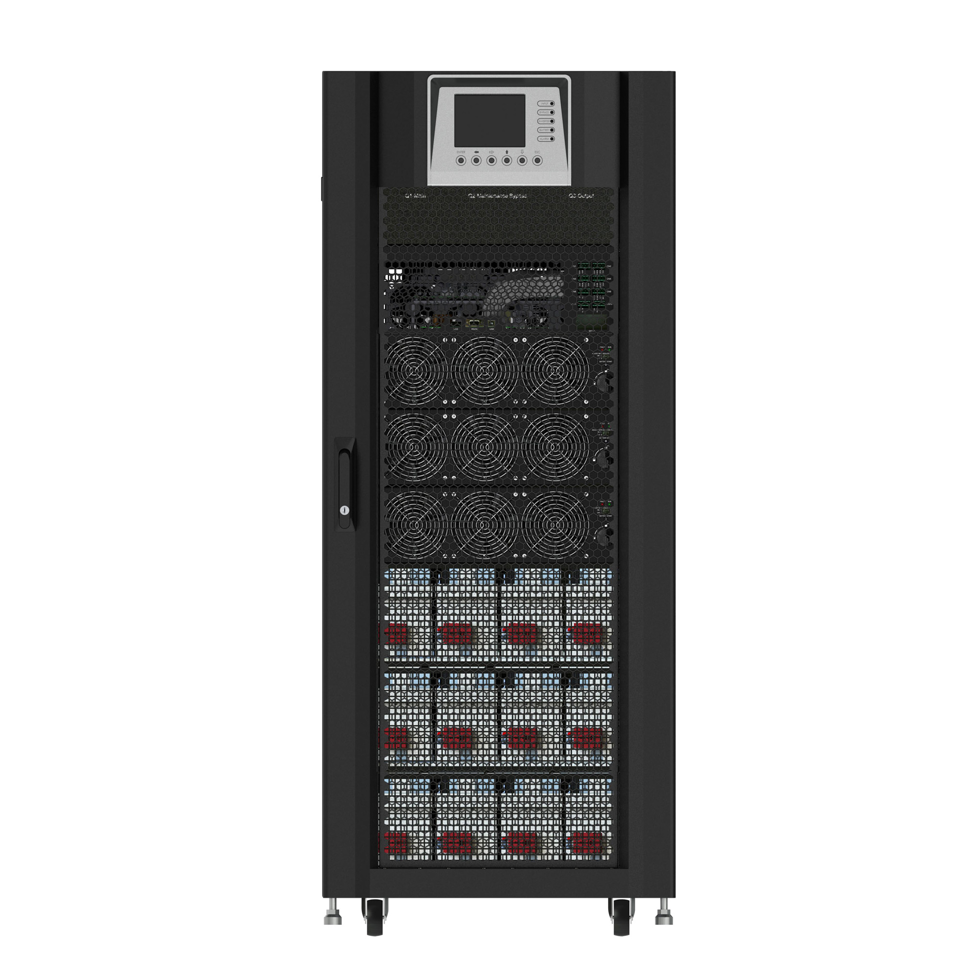 Reddish modular UPS power supply 30KW small rack expandable to 90KW N 1 parallel redundant backup-Taobao