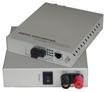 Radio and television dedicated: 10 100m single-mode dual fiber optic transceiver (113 scheme 48VAC 20km)