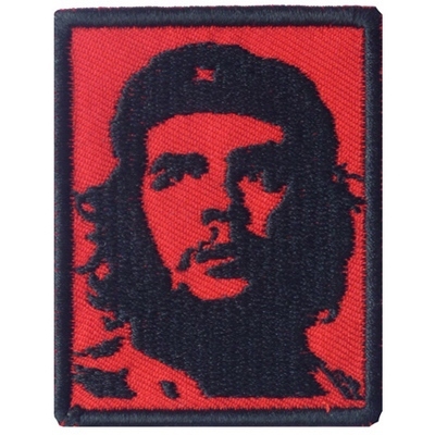 Che Guevara Arm Badge Avatar Cloth Appliquer With Embroidered Mark Sticker and Magic Stick and Shoulder Badge can be set