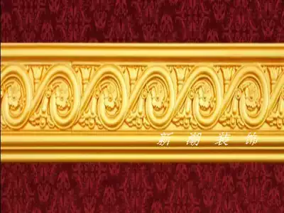 Special price European line cornice line door and window line door cover line stipend line hanging ceiling line Gold PS material M