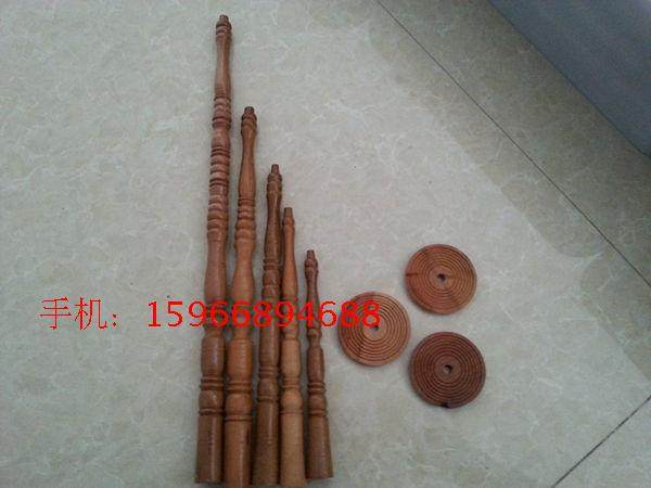 Lark cage Small lark cage accessories Oil wood bamboo joint (4 kinds)model platform platform bird cage accessories