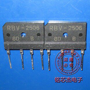 RBV2506 Rectifier RBV2506 Rectifier Bridge Flat Bridge RBV-2506 Rectifier Bridge Reactor 25A600V