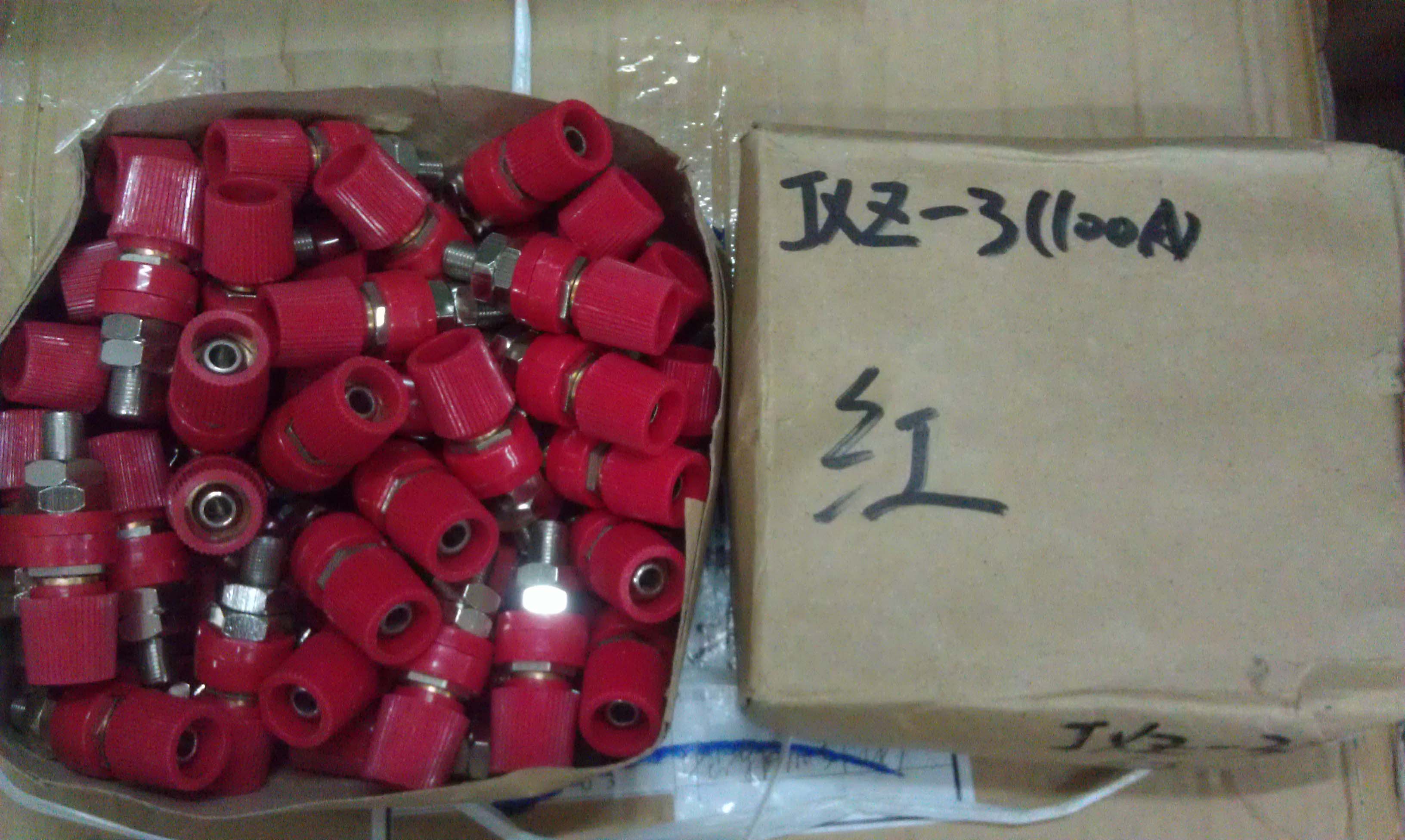 Pure copper wiring post JXZ-3 100A large current 6mm jack M10 * 60mm drilling 14 2mm