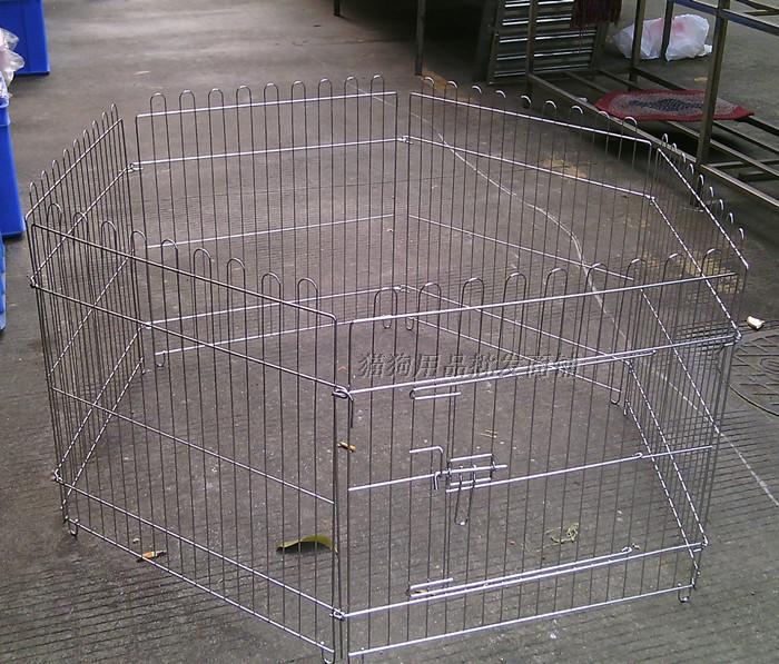 Durable Electroplated Stainless Steel Pet Fence Vip Pomeranian Bichon Dog Playpen Supplies Puppy Fence 6 Pieces 8 Pieces