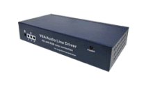 Haotai original fine adjustable HD VGA driver amplifier VGA Audio and Video Ultra Long line driver