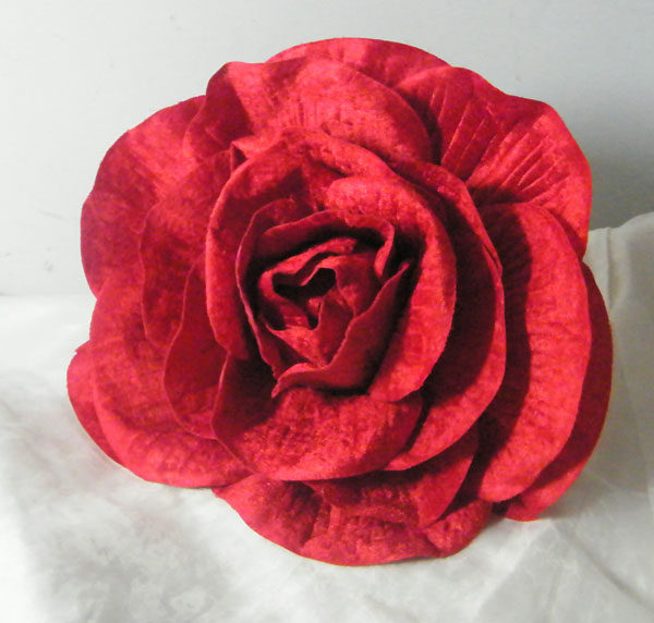 High-end big rose road leading wedding road leading flower stage props decoration background flower wedding props display flowers