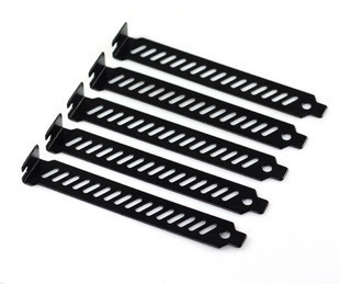 Host shell PCI bit bezel hollowed-out design Ventilation good black toasted pci bezel