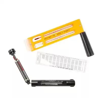 UK ELCOMETER G116A-1 HAND-CRANKED HYGROMETER ROTATING SLING HYGROMETER