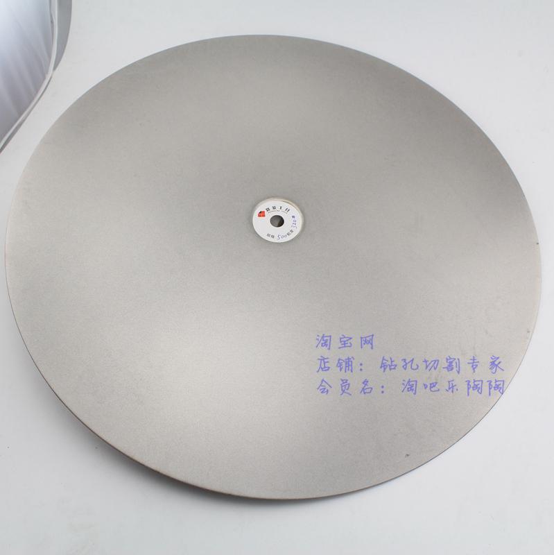 500mm 500mm 20-inch plated diamond millstones ceramic glass seal engraving millstone grinding sheet granularity 180 #