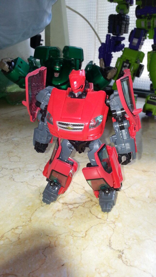 When I bought a car, the music style was very red.