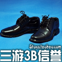 Three Tours Cool Play 1 6 Soldiers Trend VH Male Style Leather Shoes Black Red Brown Yellow Brown No Foot Spot