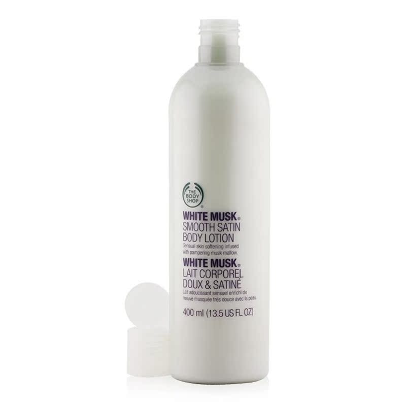 香港直邮 The Body Shop/美体小铺 白麝香丝柔身体乳润肤露400ml