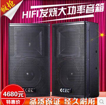 CCET F15 speaker hifi fever high power conference room wedding outdoor school professional stage