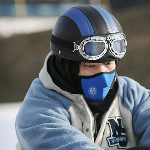 Wind - dust - resistant and warm - up mask Winter cycling mask Tricolor optional