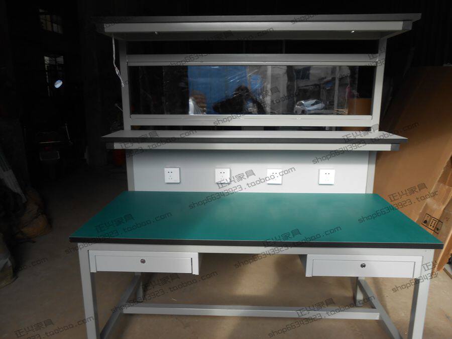 Anti-static Workbench disassembly and assembly experiment maintenance table heavy fitter console assembly line stainless steel table