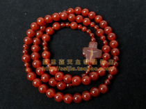 Rosary Rosary-Red Agate Rosary Multi-Circle Bracelet Rosary 6MM