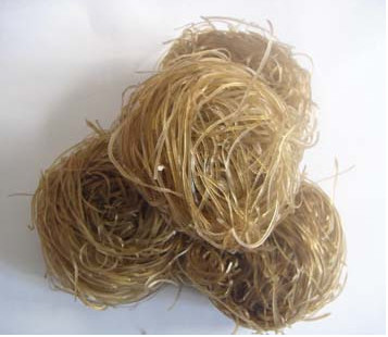 Wenzhou Teryield farmhouse homemade Nan Creek Ground Melon Pink Potato Powder Five Crested Pink Noodles 500 gr