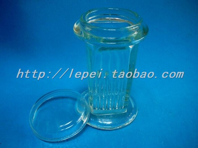 玻璃染色缸 5片立式带盖科研实验载玻片病理切片染色用架子