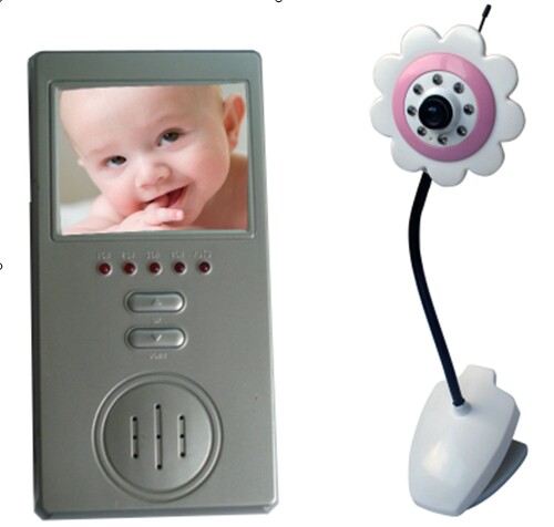 2.4G Digital Baby Watchdog 2.5 inch Night Vision Function Wireless Monitoring Kids Safety Video Surveillance