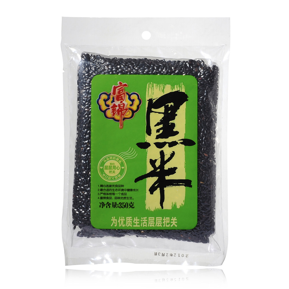 【天猫超市】富锦 五谷杂粮黑米350g 东北黑米 粗粮大米