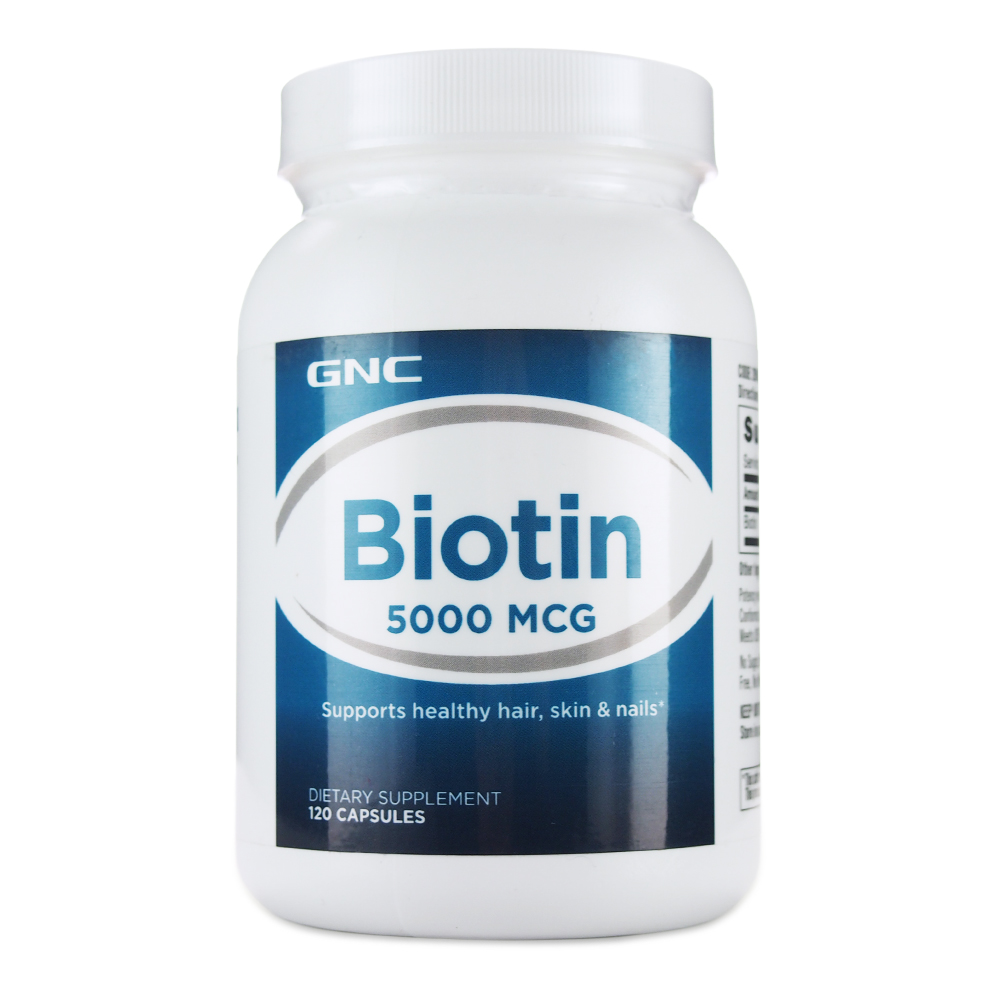 美国直邮 GNC 生物素 Biotin 5000mcg 120粒