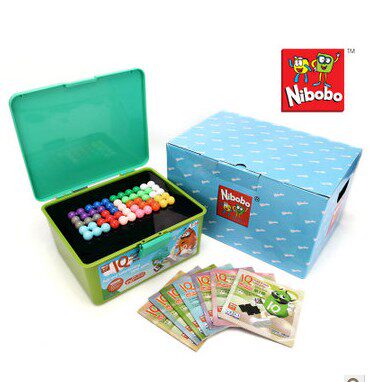 The genuine Nibobo Wisdom Pyramid Intelligent Ball Family Edition 7 Book 550 title Summer Gift Toys