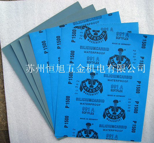 German warrior sandpaper water grinding sandpaper polishing sandpaper high-precision grinding sandpaper 1500# grain