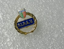 London 2012 Olympic Games badge Italian volleyball team Italian Volleyball Association badge