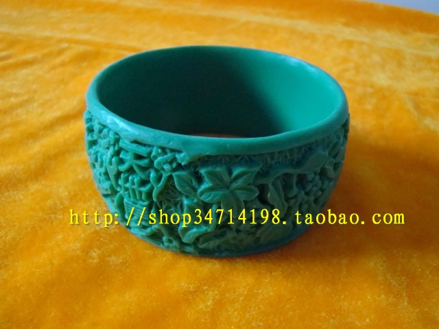 Beijing Carved Lacquer Bracelet Birthday Gift Wedding Gift Heaven and Earth Forever