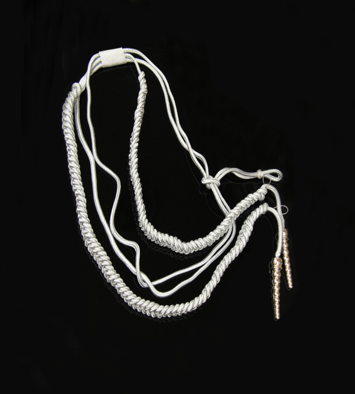 Silk German dress with a costume and silk parade