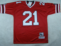 NFL Atlanta Falcons 21# Deion sanders retro olive uniform