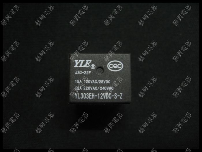 Original YLE relay JZC-22F YL303EH-12VDC-S-Z