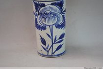 Republic of China blue and white flowers