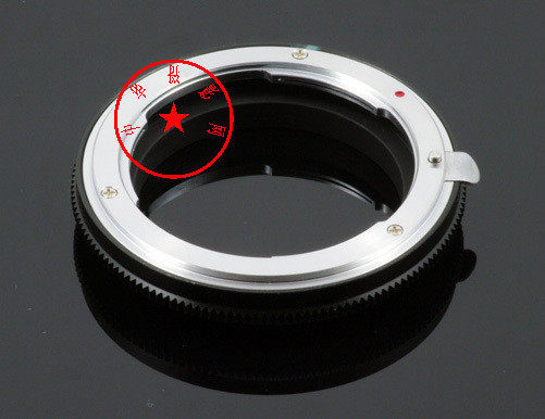 Nikon AI bayonet lens adapting OLYMPUS (4 3) body bayonet switching ring