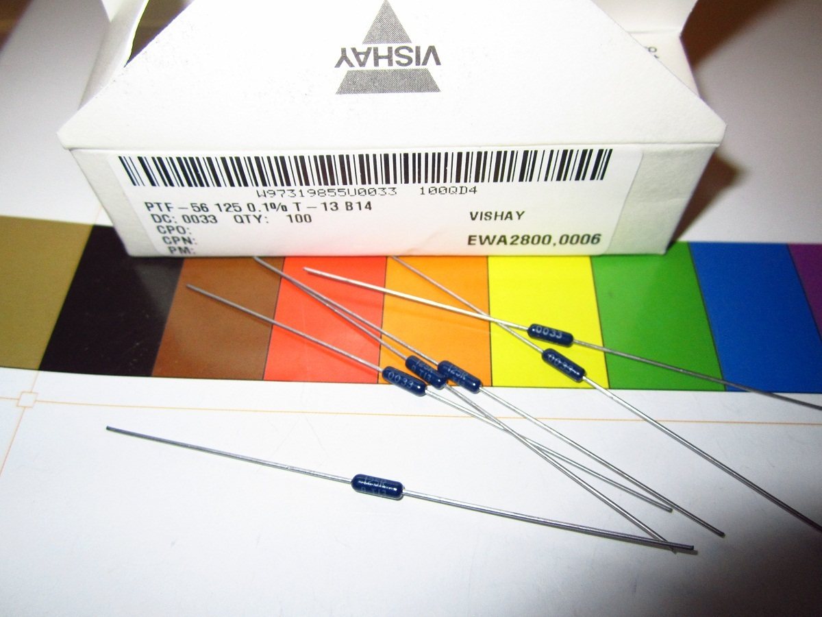US VISHAY DALE import resistance PTF56 (1 4W) 0 1% 5PPM 80K 8K 20K-Taobao