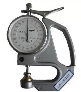 Shanghai Luling CH-1-S hand type thickness gauge plastic film thin sheet hand thickness gauge CH-1-ST