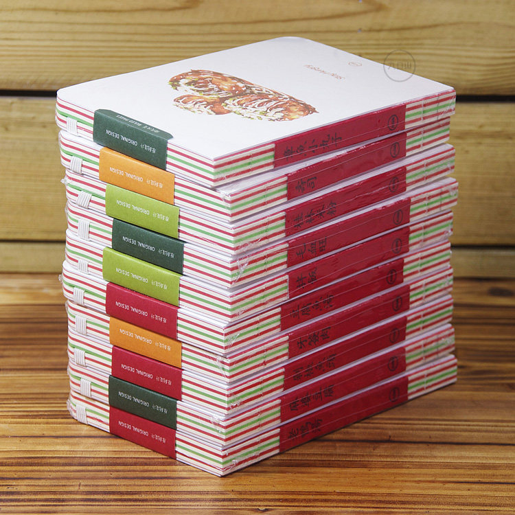 Jiukoushan X Goldfish Limited Coded Food Notebook 224page (10 Sets)
