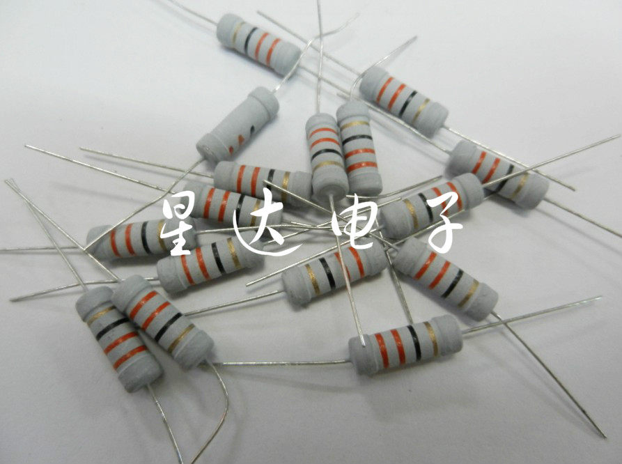 New carbon film resistor 2W33R carbon film resistor 2W33 Ohm can be taken
