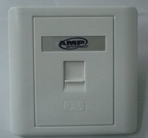 AMP single port network panel Telephone panel Information module panel