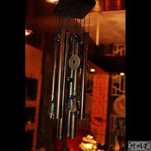 修明堂 MT0707锻铜招财进宝家居风铃 风水铃铛 旺事业化五黄二黑