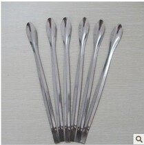 Single-head thickened stainless steel medicine spoon powder dispensing 18cm