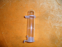 Embroidered bird cage accessories thickening new type of glass drinking water cylinder (promotional price)